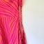Shein Size XL Pink and Orange Patterned Midi Dress Carousel 4