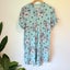 Resort Size M Light Blue Floral Dress Carousel 1