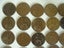 UK Pennies x 37 + 12 Half Pennies Carousel 3