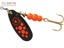 Mepps Black Fury Spinner Lure No.3 7g Orange Treb… Carousel 1