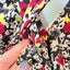 Karen Walker Size 10 Floral Deep V-Neck Mini Dress Carousel 10