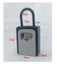 PTN Black Hook Key Lock Box Combination Wall Mount Safe Storage Hanging Portable Carousel 3