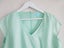 BLUE ILLUSION *Designer Lyocell Linen Blend Mint Summer Top* M/12 Carousel 2