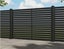 Aluminium Slat Privacy Fence Panel - Horizontal Carousel 5