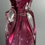 Mid-Century Val Saint Lambert Cranberry Overlay Art Glass Vase – Belgium c.1960s Carousel 5