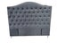 Nero Free-Standing Headboard - Queen Size - Dark Grey Velvet Carousel 3
