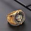 $1R Combo: Army “This We’ll Defend” Ring + 18K Gold Lion Zircon Ring + Boxes Carousel 9