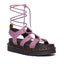 Dr Martens Nartilla Gladiator Sandal Mauve Pink Athena Clearance Carousel 1