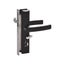 Lockwood Security Screen Door Lock No Cylinder Black 8654BLK Carousel 1