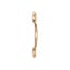 Tradco 1462PB Pull Handle Polished Brass 125mm Carousel 1