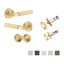 Iver Brunswick Door Lever Handle on Round Rose Privacy Kit - Available in Var... Carousel 2