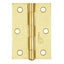 Trio Butt Hinge Loose Pin 85x60x1.6mm Matt Gold PBT8516LPMG Carousel 1