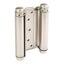 Zanda Double Action Spring hinge Brushed Nickel - Available in Various Sizes Carousel 1