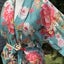 Fleur Kimono Robe Lagoon by Floressents Carousel 3