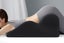 Ergonomic Memory Foam Reclining Pillow Prone Reading Cushion for Bed Sofa-Black Carousel 7