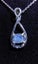 Genuine feiry Australian lightning ridge black opal triplet chain & pendant Carousel 3