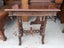 NZ Colonial Elaborately Carved Solid Rimu Side Table Carousel 5