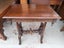 NZ Colonial Elaborately Carved Solid Rimu Side Table Carousel 4