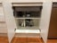 White Stone Kitchen Island with Storage Carousel 8