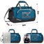 NNEOBA 40L Gym Travel Duffel Bag Wet-Dry Separation Blue Carousel 6
