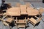 OUTDOOR FURNITURE-TEAK WOOD-TABLE AND 8 CHAIRS. Carousel 3