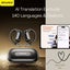 AI Smart Translation Earbuds – Real-Time Language – Awei OWS T93 Carousel 2