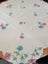 Beautiful bright floral embroidered linen tablecloth Carousel 4
