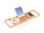 Bamboo Bath Tub Tray - Retractable Carousel 3
