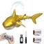 2.4G Remote Control Shark with Water Spraying Pool Toy for Kids-Gold Carousel 1
