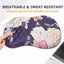 Ergonomic Mouse Pad with Massage Design and Non-Slip PU Base-Peony Carousel 3