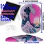 Ergonomic Mouse Pad with Massage Design and Non-Slip PU Base-Wave Carousel 2