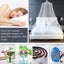 Elosung White Hanging Princess Bed Canopy Mosquito Net Dome Bedding For Dorm Roo Carousel 6