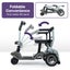 Equipmed Ultra Lightweight Folding Electric Mobility Scooter 17Kg With Battery R Carousel 3
