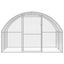Vidaxl Outdoor Chicken Coop 3X10x2 M Galvanised Steel Carousel 6