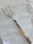 Bread fork, mother of pearl & epns silver Carousel 1