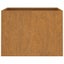 Vida Xl Vidaxl Planter 62X47x46 Cm Corten Steel Rusty Carousel 4