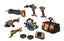 AEG 18V FUSION Brushless 6-Piece 5.0Ah FORCE Kit Carousel 1