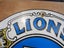 Vintage Lions International Metal Sign Carousel 5