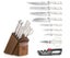 Cangshan L Series Knife Block Set 10 Piece White Carousel 3