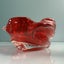 Vintage Red Art Glass Dish – Attributed Murano, Italy Carousel 2