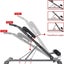 Adjustable Roman Chair Hyperextension Bench Carousel 7