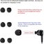 20 Pcs Universal Premium Ear Tips Silicone Replacement Earbud Earbuds Carousel 5