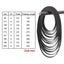 All Size Rubber Drive Belt Turntable Replacement For Phono/ Black, Carousel 1