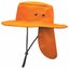 Sunmaster Hat - Sizes S/M & L/XL - Navy, Grey & Hi Viz Orange Carousel 3