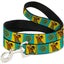 Scooby Doo: Scooby and Dog Tag Blocks Yellow / Blue - Dog Leash (0.5" 4Ft) Carousel 1
