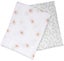 Lulujo: Cotton Swaddles - Daisy & Greenery (2 Pack) Carousel 1