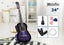 34'' Kids Acoustic Guitar Wooden Kids Gift Purple Carousel 1