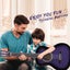 34'' Kids Acoustic Guitar Wooden Kids Gift Purple Carousel 7