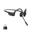 SHOKZ Open Comm 2 UC Wireless Open-Ear Bone Conduction Headset (USB-A) - Black Carousel 1