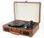 Portable Bluetooth Three-Speed Record Player with Built-in Stereo Speaker -... Carousel 1